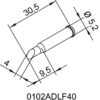Panne à souder ERSADUR - série 102 - sans plomb - coudée - 4,0mm – Image 2