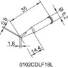 Panne à souder ERSADUR - série 102 - sans plomb - coudée et conique - 1,8mm – Image 2