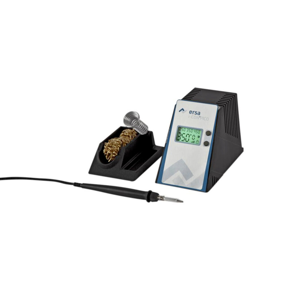Station De Soudage ERSA RDS80 80W - Réglage électronique 150-450°C - Kit Démarrage 6 Pièces - 7
