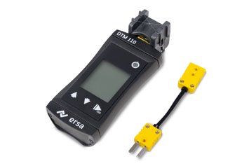 Appareil de mesure de température numérique DTM 110 avec mallette de transport plastique – Kit sans certificat de calibration 0DTM110