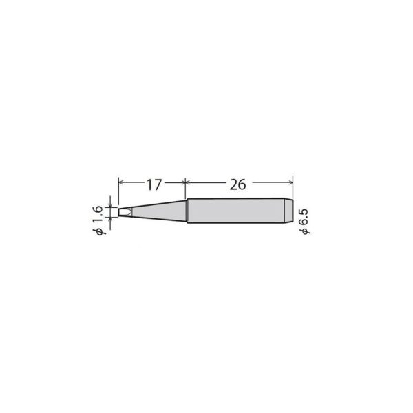 Panne à souder GOOT PX-60RT-1.6D – Image 3
