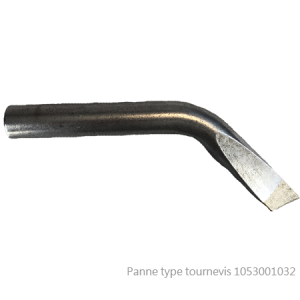 Panne Longue durée courbé type tournevis