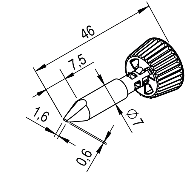 Panne ERSADUR, 1,6 mm performance 0142CDLF16P/SB – Image 2