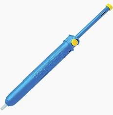 Pompe à dessouder, Buse PTFE, Guide de verrouillable de l'axe, 304mm - PT109